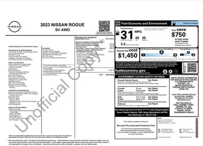 2023 Nissan Rogue SV