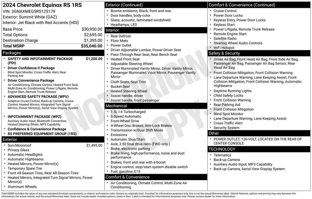 2024 Chevrolet Equinox RS