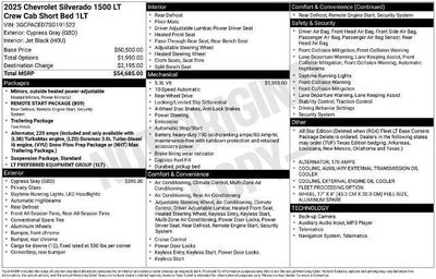 2025 Chevrolet Silverado 1500 LT