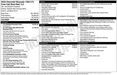 2026 Chevrolet Silverado 1500 Base