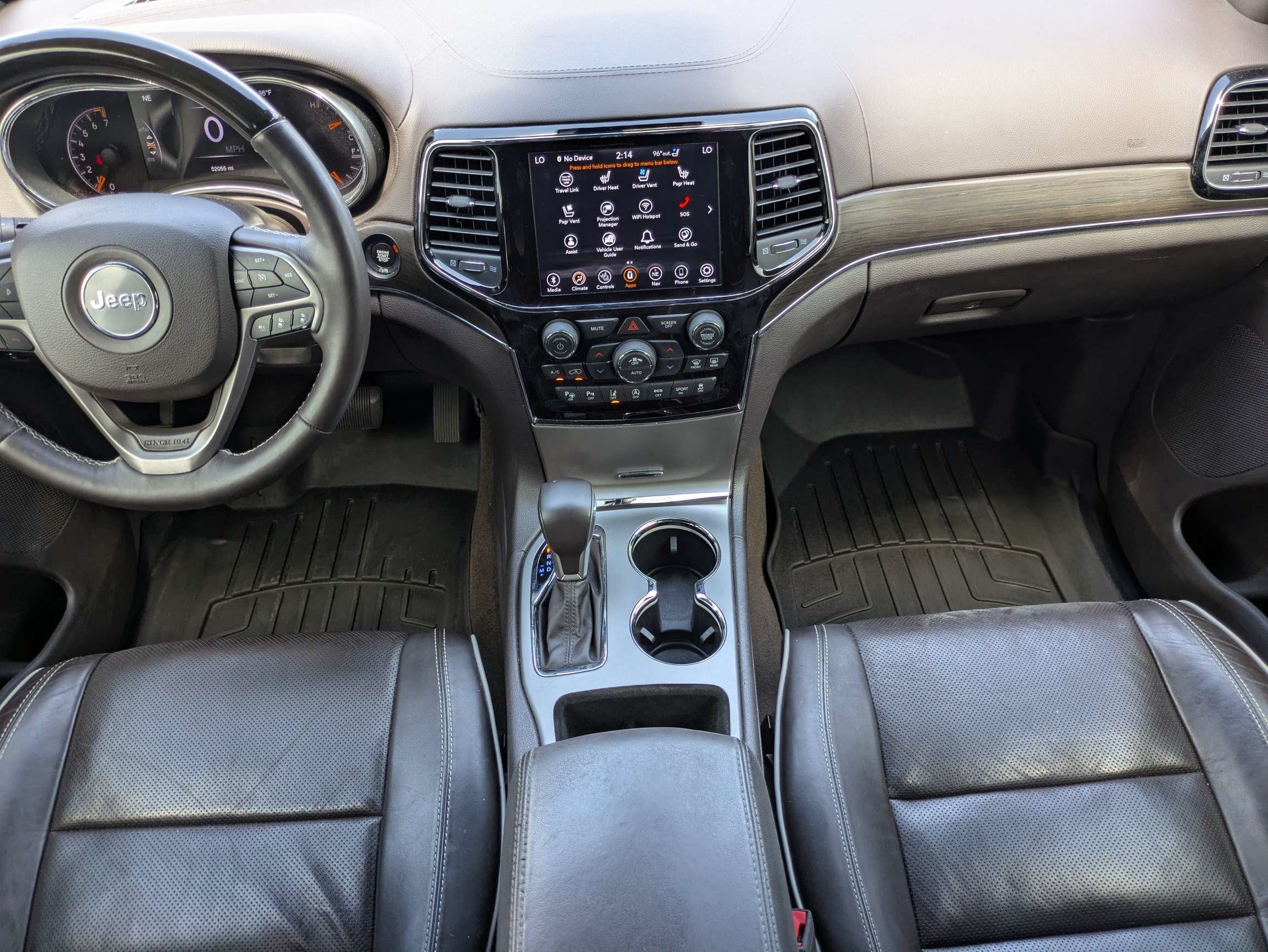 2019 Jeep Grand Cherokee Overland 4x2