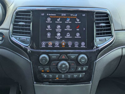 2019 Jeep Grand Cherokee Overland 4x2