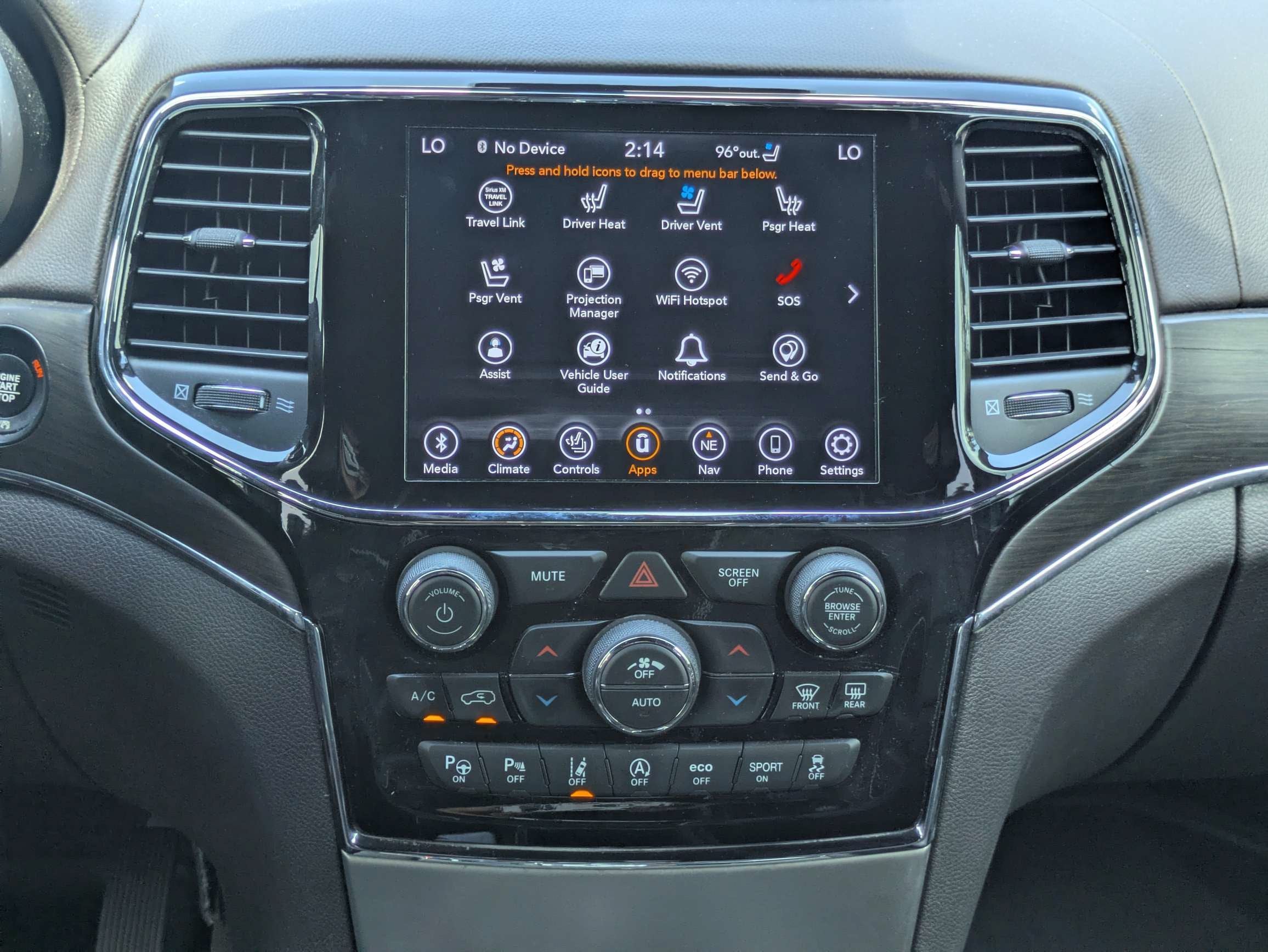 2019 Jeep Grand Cherokee Overland 4x2