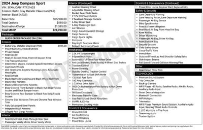 2024 Jeep Compass Sport