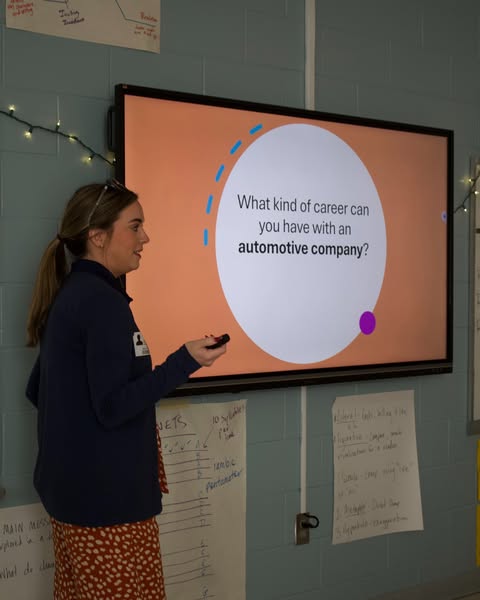 female speaker talking about career in automotive company - Vaden Nissan of Savannah in Savannah GA